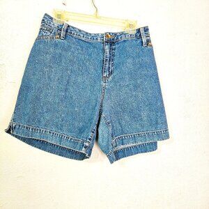 Faded Glory Women's Plus Size Blue Denim Shorts Size 20W